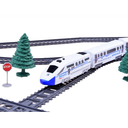 Сучасний пасажирський потяг + вагони 9-метровий маршрут поїзда Choo Choo RC0467 фото 3