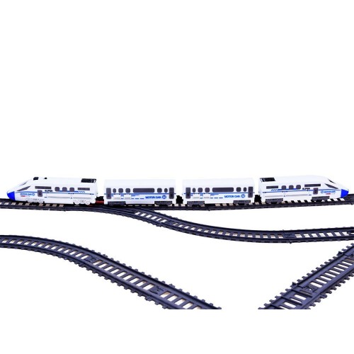 Сучасний пасажирський потяг + вагони 9-метровий маршрут поїзда Choo Choo RC0467 фото 6