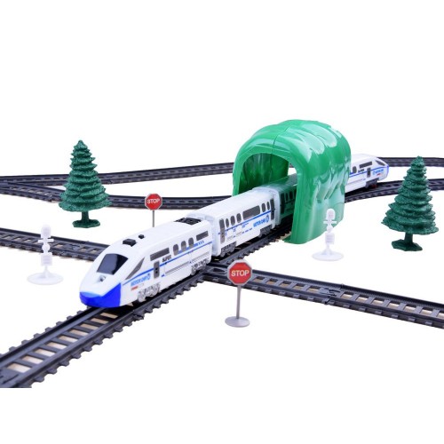 Сучасний пасажирський потяг + вагони 9-метровий маршрут поїзда Choo Choo RC0467 фото 7