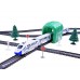 Сучасний пасажирський потяг + вагони 9-метровий маршрут поїзда Choo Choo RC0467