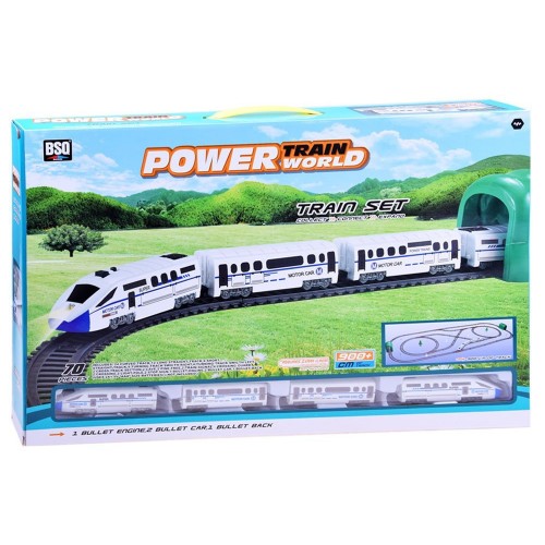 Сучасний пасажирський потяг + вагони 9-метровий маршрут поїзда Choo Choo RC0467 фото 8