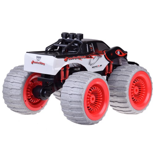 Гігантська машина Monster Snake 4x4 музика вогні дрейф 360st. Пульт RC0633 фото 3