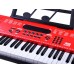 Клавіатурний орган з мікрофоном 61kl Red IN0132