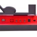 Клавіатурний орган з мікрофоном 61kl Red IN0132