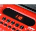 Клавіатурний орган з мікрофоном 61kl Red IN0132