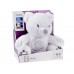 Проектор Плюшевий білий TEDDY BEAR Колискова лампа для малюка ZA5289