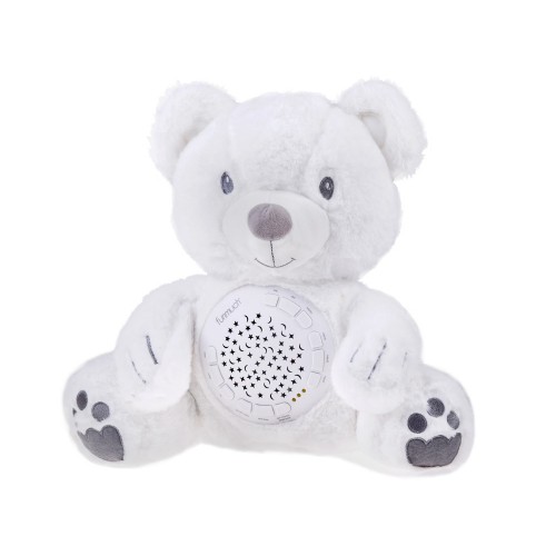 Проектор Плюшевий білий TEDDY BEAR Колискова лампа для малюка ZA5289 фото 1