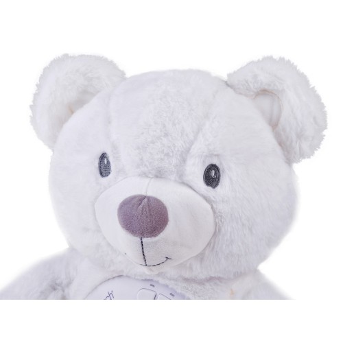 Проектор Плюшевий білий TEDDY BEAR Колискова лампа для малюка ZA5289 фото 2