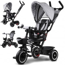 Дитячий триколісний велосипед Tiny Bike 3в1 з тентом ROTATABLE SP0650