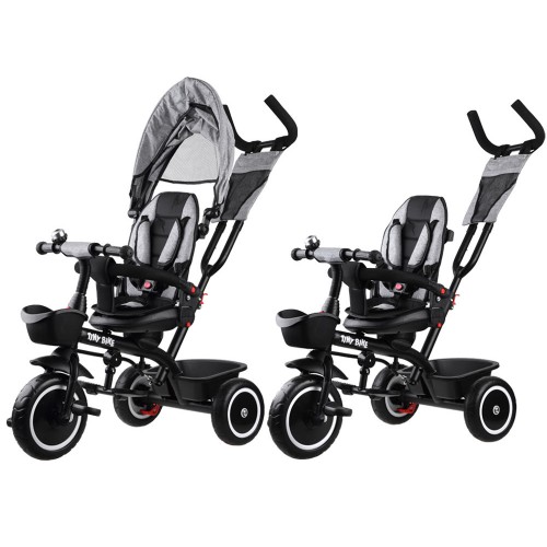 Дитячий триколісний велосипед Tiny Bike 3в1 з тентом ROTATABLE SP0650 фото 6