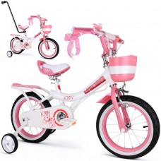 Велосипед Royal Baby JENNY 14 дюймів + штовхач RB14G-4