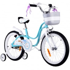 Дитячий велосипед RoyalBaby 18" Little Swan бічні колеса кошик RB18-18