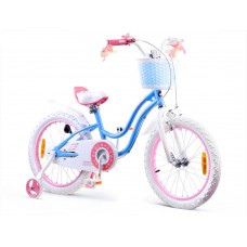 Велосипед RoyalBaby Girls STAR GIRL 18" корзина бічні колеса RB18G-1