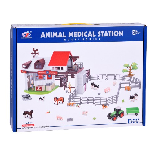 СЕРІЯ ANIMALS FARM. Великий набір "ПТО на селі" 102 предмета ZA5350 фото 9