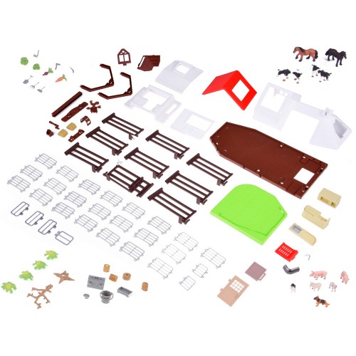 СЕРІЯ ANIMALS FARM. Великий набір "ПТО на селі" 102 предмета ZA5350 фото 8