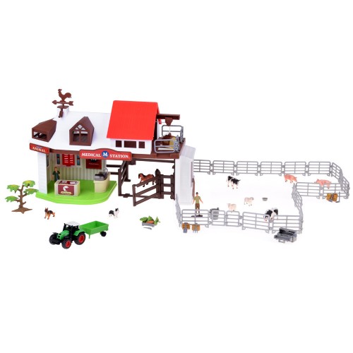 СЕРІЯ ANIMALS FARM. Великий набір "ПТО на селі" 102 предмета ZA5350 фото 1