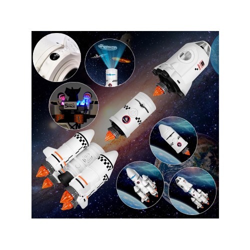 Набір Space Station Rocket Shuttle Projector + фігурки ZA5455 фото 11