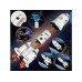 Набір Space Station Rocket Shuttle Projector + фігурки ZA5455