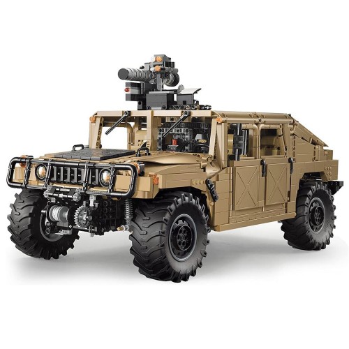 Набір 3935 блоків Військова машина Humvee 1:8 рухомі елементи ZA5252 фото 1