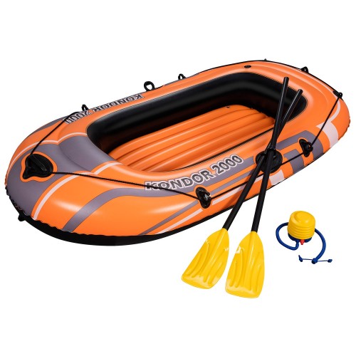 Набір понтонних весел Hydro-Force 188 x 98 см + насос Bestway 61062  фото 