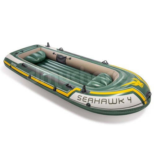 Надувний човен Seahawk 4 Set 351 x 145 x 48 см INTEX 68351 - фото 1