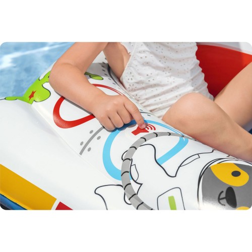 Надувний човен "Spaceship Beach" 104 x 99 см Bestway 34178 - фото 4