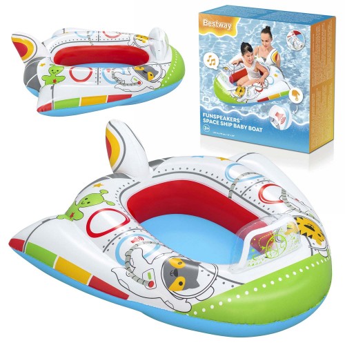 Надувний човен "Spaceship Beach" 104 x 99 см Bestway 34178