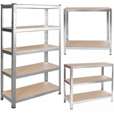 Металева полиця для зберігання 150 x 75 x 30 см Humberg 4840