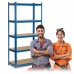 Металева полиця для зберігання 180 x 90 x 40 см Humberg 4848