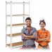 Металевий стелаж для зберігання 180 x 90 x 40 Humberg 4847