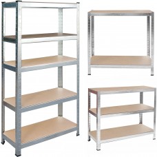 Металева полиця для зберігання 180 x 90 x 30 см Humberg 4843