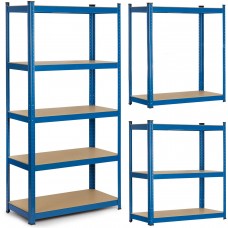 Металева полиця для зберігання 180 x 90 x 40 см Humberg 4848