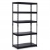 Металева складська полиця 183 x 90 x 45 см Humberg HR-700 чорна