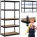 Металева складська полиця 183 x 90 x 45 см Humberg HR-700 чорного кольору