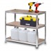 Металева складська полиця 222 x 110 x 50 см Humberg HR-815