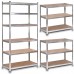 Металева складська полиця 222 x 110 x 50 см Humberg HR-815