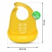 Силіконовий слюнявчик для годування Ricokids жовтий - фото 5