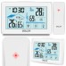 Метеостанція з дисплеєм BD-910 білого кольору