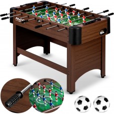 Настільний футболний стіл Neosport 118x61x79 см NS-804 Темно-коричневий