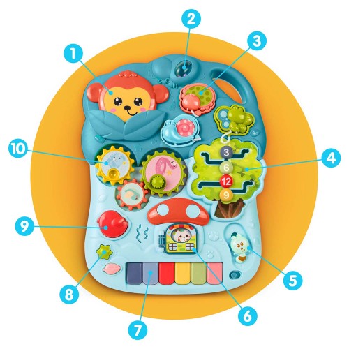 Навчальний стіл Ricokids 4в1 зелений 781500 - фото 12