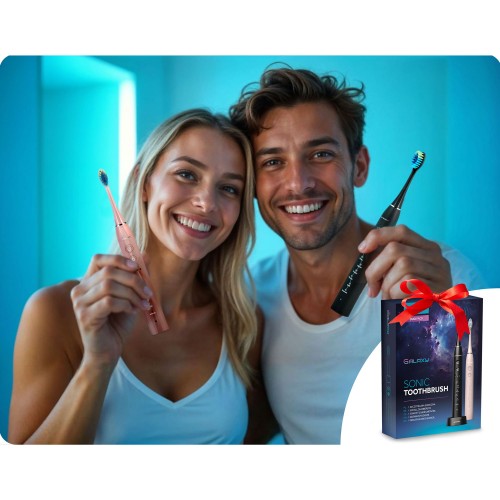 Набір із 2 звукових зубних щіток Berdsen Galaxy Duo фото 10