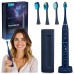 Зубна щітка Berdsen Galaxy Sonic темно-синього кольору - фото 14