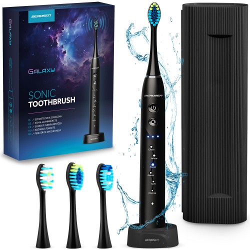 Зубна щітка Berdsen Galaxy Sonic чорного кольору