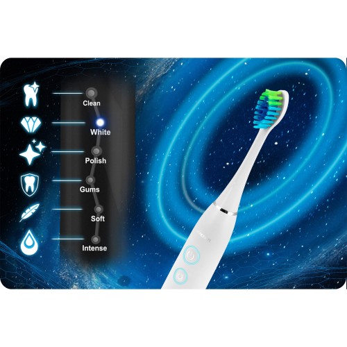 Набір із 2 звукових зубних щіток Berdsen Galaxy Duo фото 7