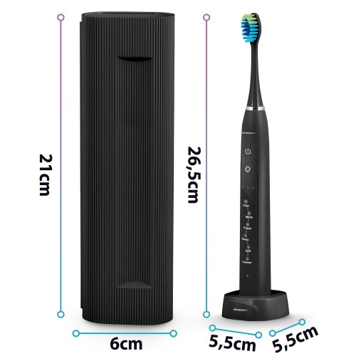 Набір із 2 звукових зубних щіток Berdsen Galaxy Duo фото 4