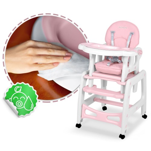 Піднос для дитячого стільчика Sinco Ricokids - рожевий - фото 6