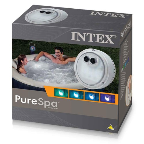Різнокольорова світлодіодна спа-лампа Intex 28503 - фото 3