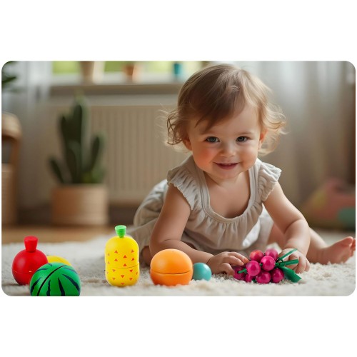 Дерев'яна фруктова іграшка для різання RK-872 Ricokids фото 8
