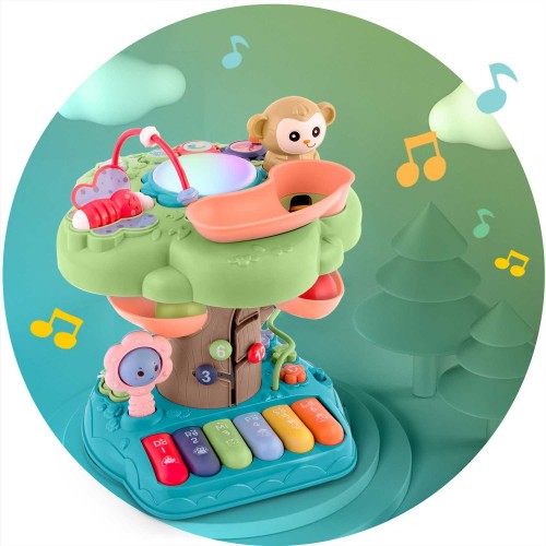 Розвиваюча іграшка-ялинка з мелодією Ricokids 781600 фото 3