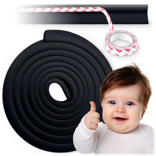 Ricokids 798711 чорна пінопластова захисна стрічка 6 м